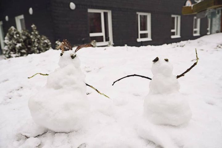 Winterberg mit Kindern