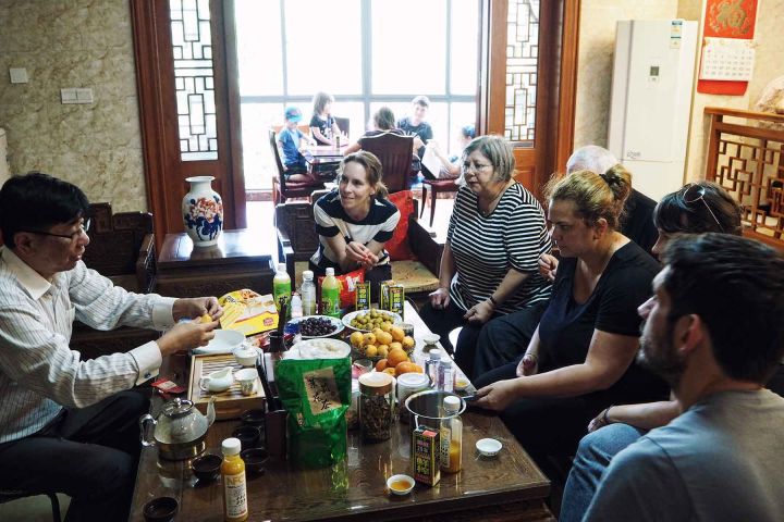 China mit Kindern
