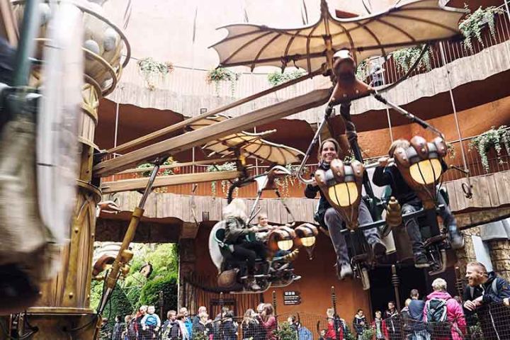 Phantasialand mit Kindern