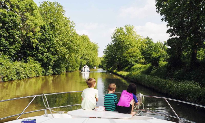 Frankreich Hausboot Canal du Midi