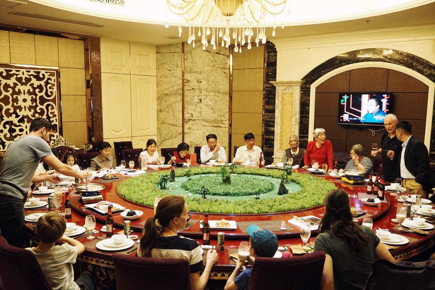 China mit Kindern