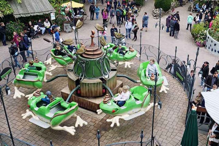 Phantasialand mit Kindern