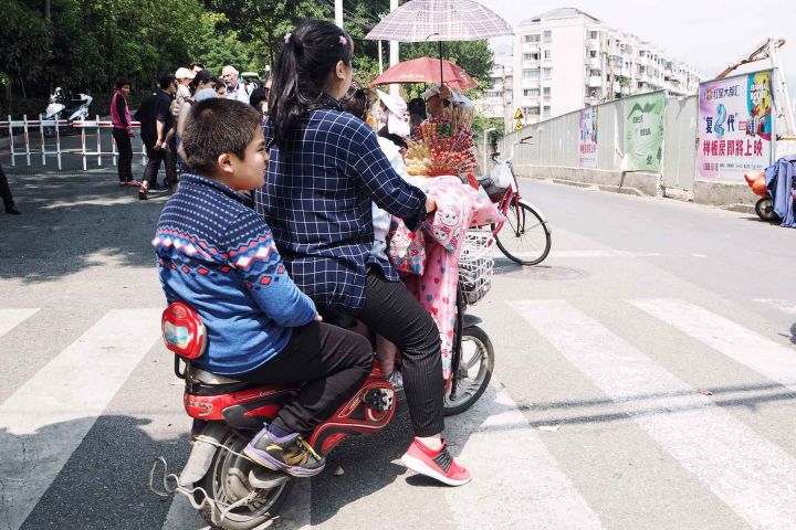 China mit Kindern