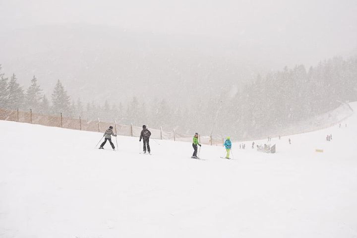 Winterberg mit Kindern