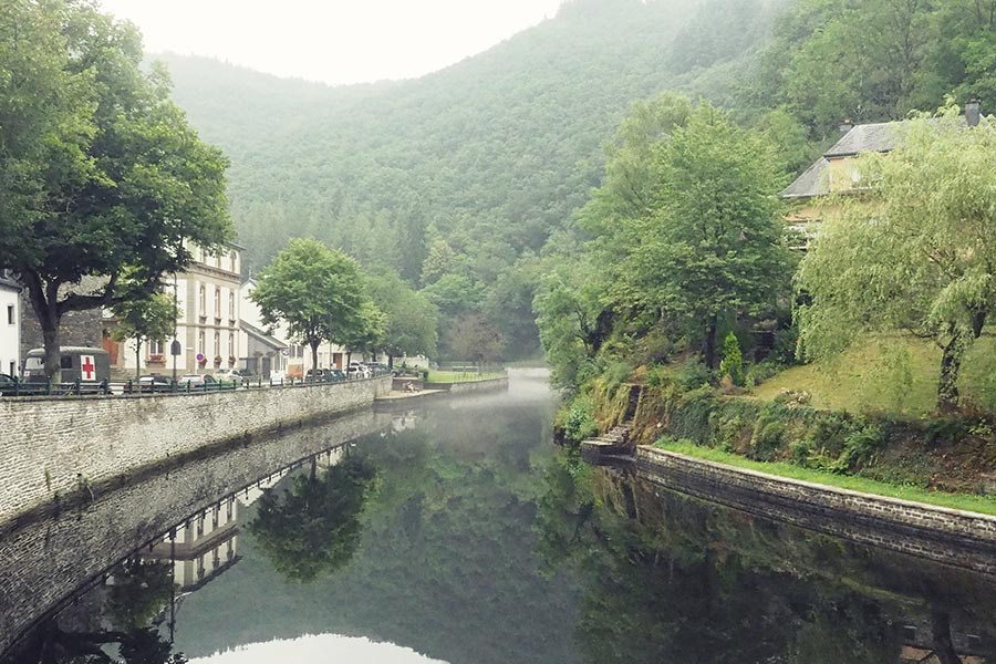 Esch-sur-Sûre Luxemburg