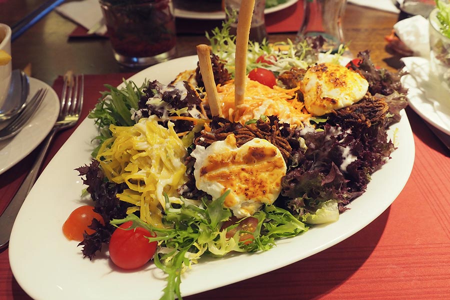Luxemburg mit Kindern Restaurant "A Robbesscheier"