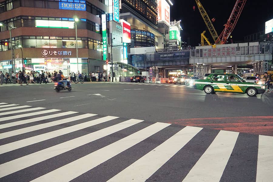 Shibuya in Tokio in Japan