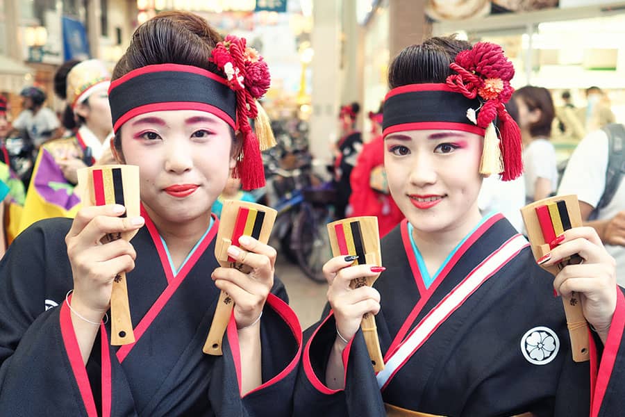 Yosakoi Tanzfestival in Kochi