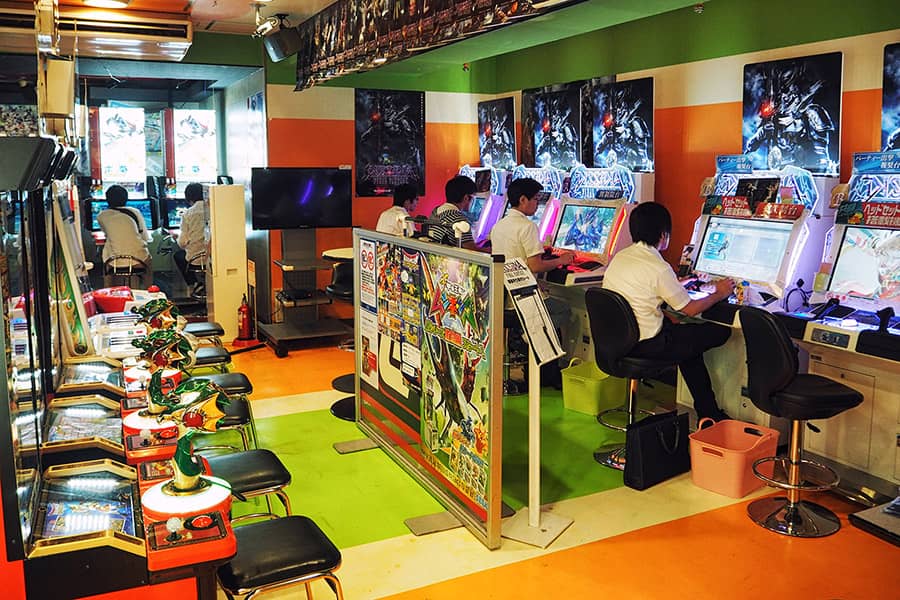 Japan mit Kindern Spielhalle