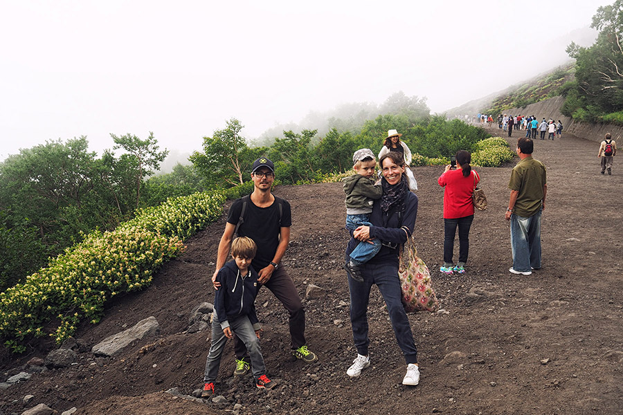 Mit Kindern in Japan am Fuji