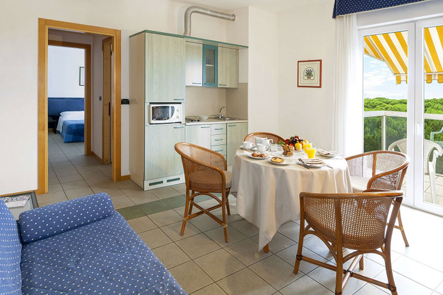 Hotelzimmer in Jesolo für Familien