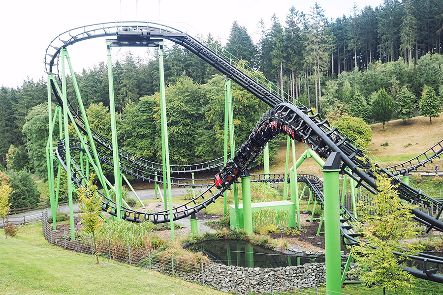 Achterbahn Fort Fun