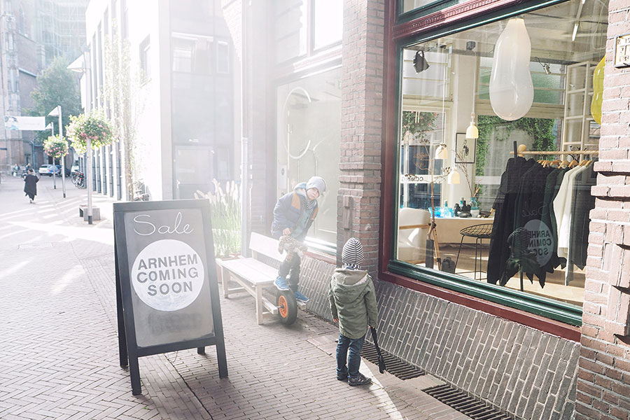 Shopping in Arnheim Holland