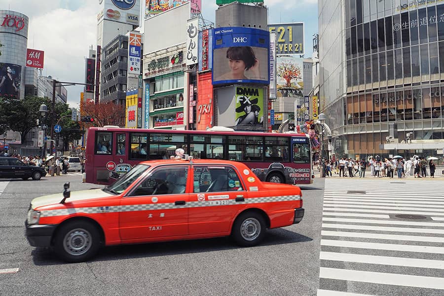 Shibuya Kreuzung Tokio