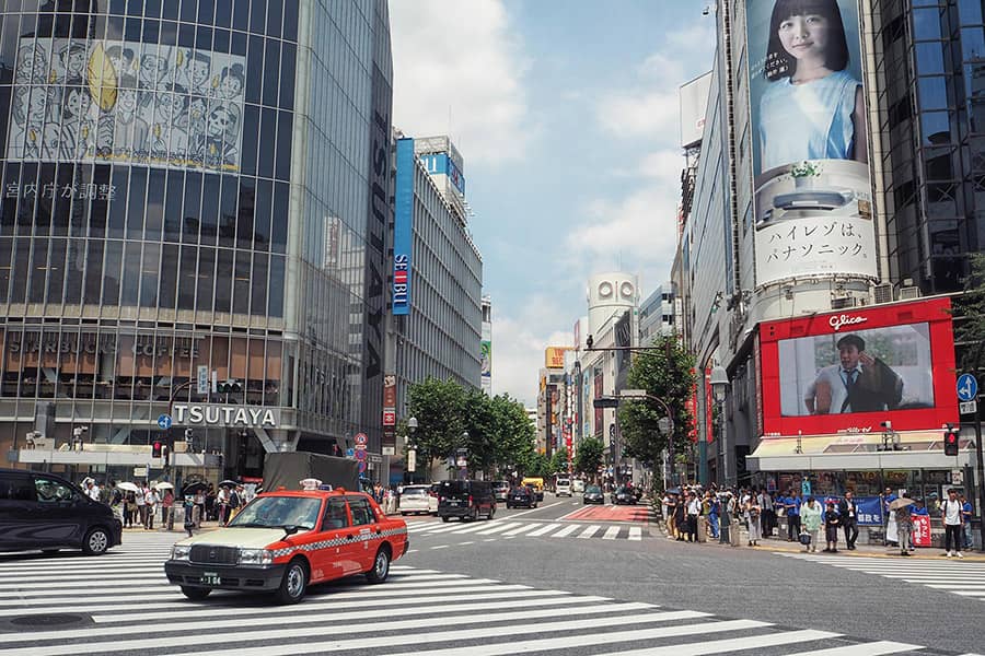 Shibuya Kreuzung Tokio