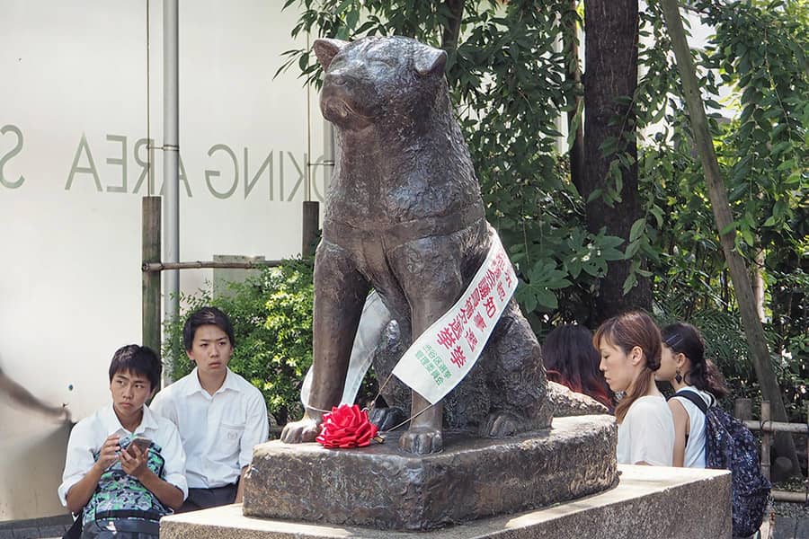 Hachikō Shibuya Tokio