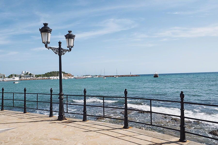 Promenade in Santa Eulalia