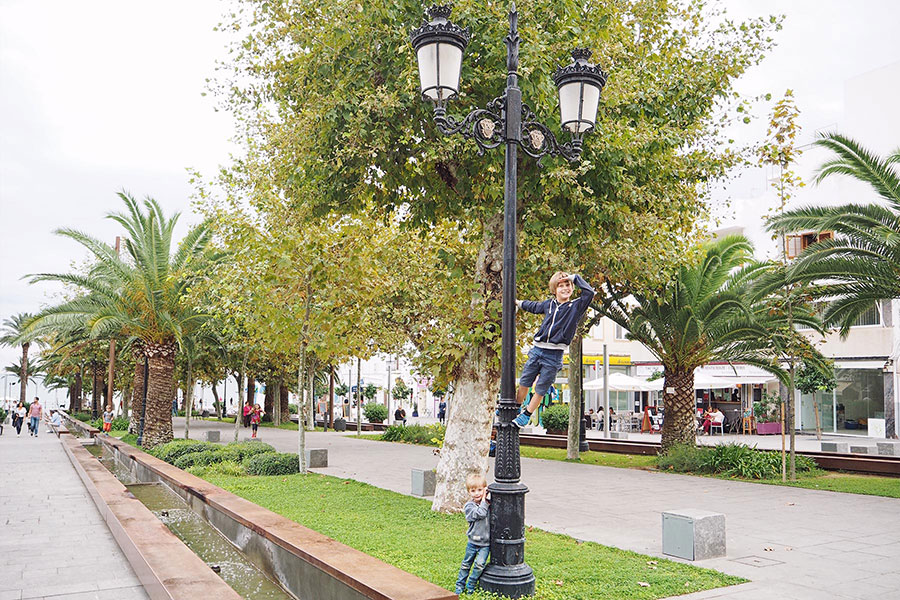 Promenade in Santa Eulalia
