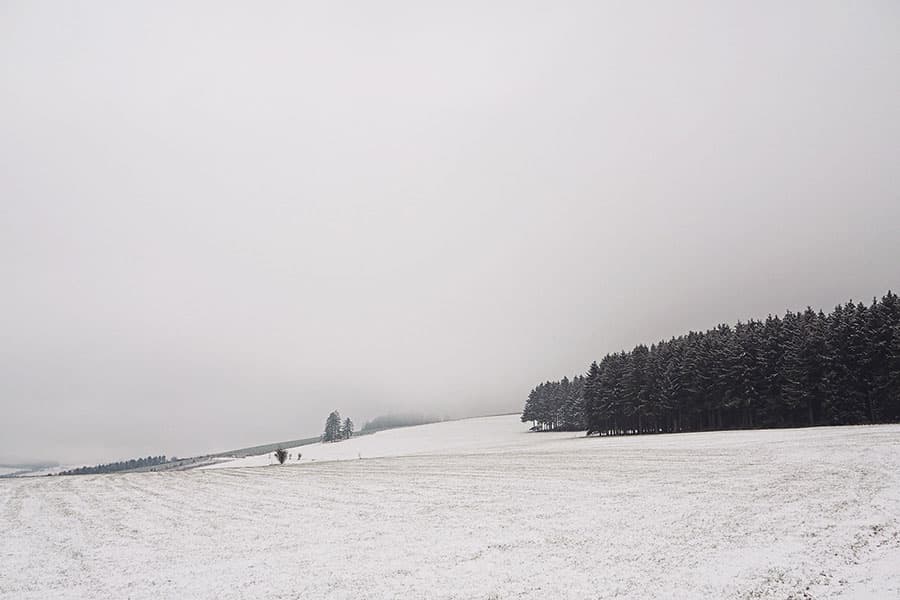 Winterberg mit Kindern