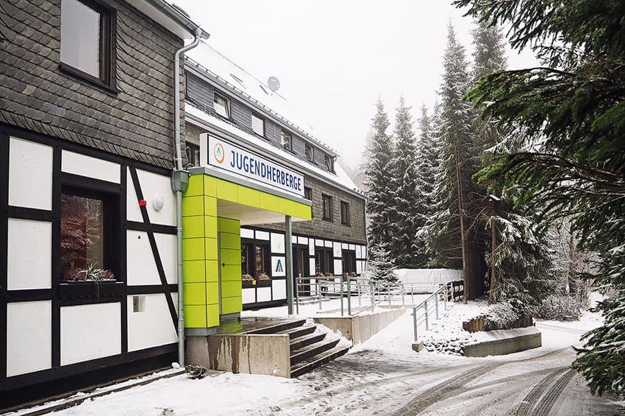 Winterberg mit Kindern