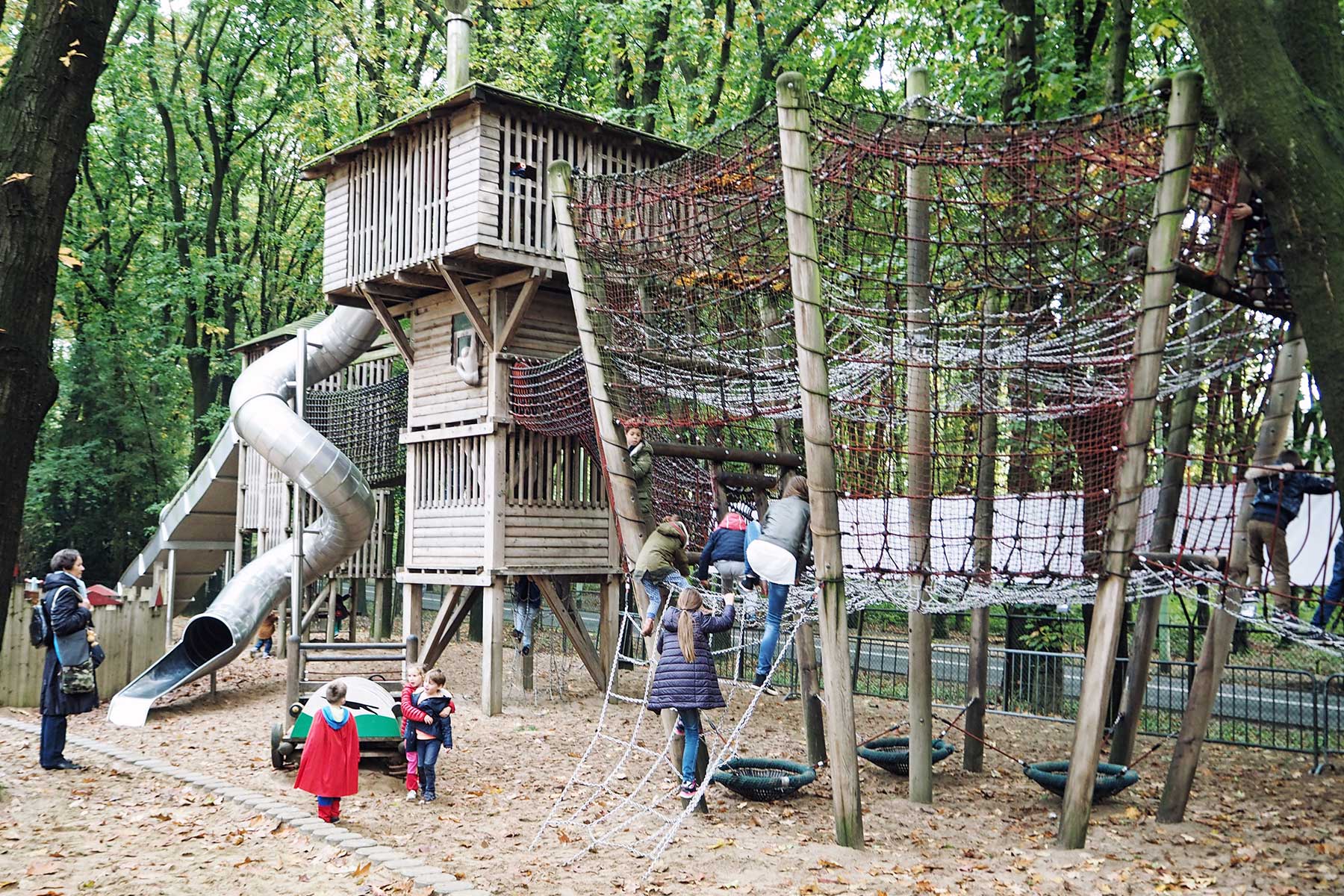Spielplatz im Burger´s Zoo