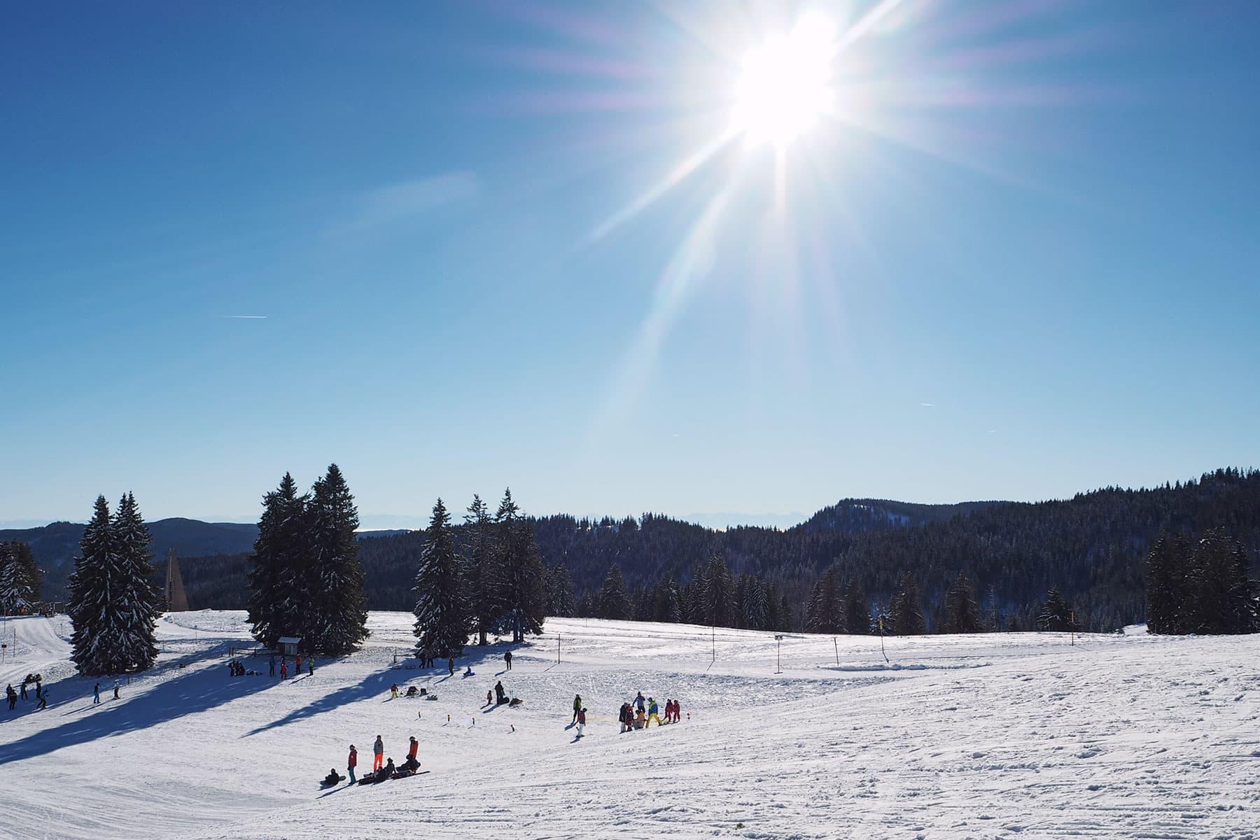 Feldberg mit Kindern