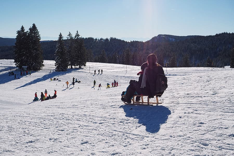 Feldberg mit Kindern