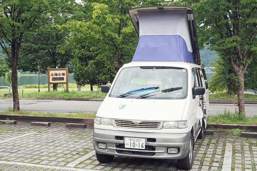 Stellplätze für Campervan in Japan