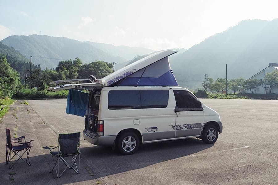 Stellplätze für Campervan in Japan