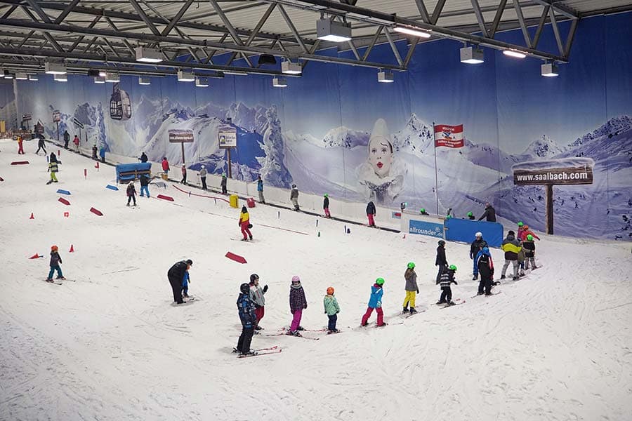 Skifahren mit Kindern