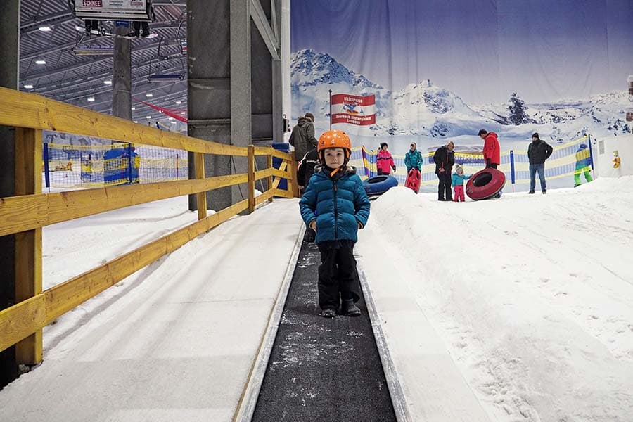 Skifahren mit Kindern