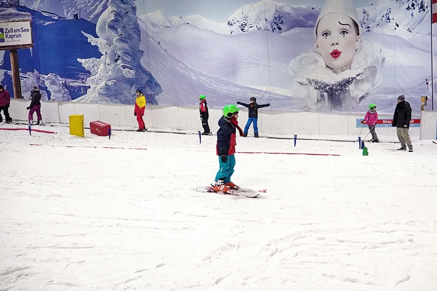 Skifahren mit Kindern