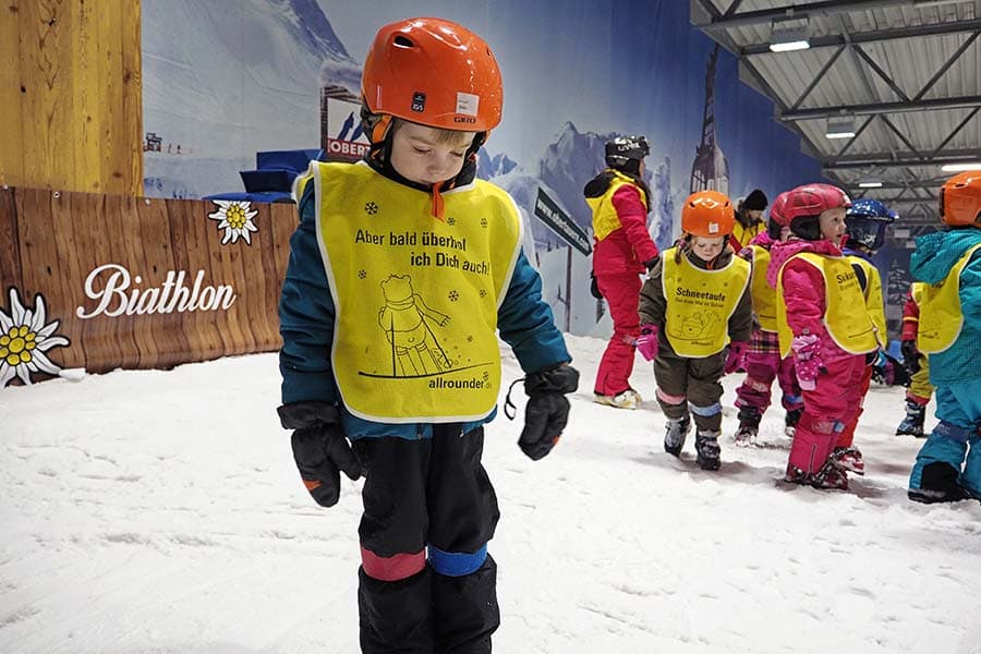Skifahren mit Kindern