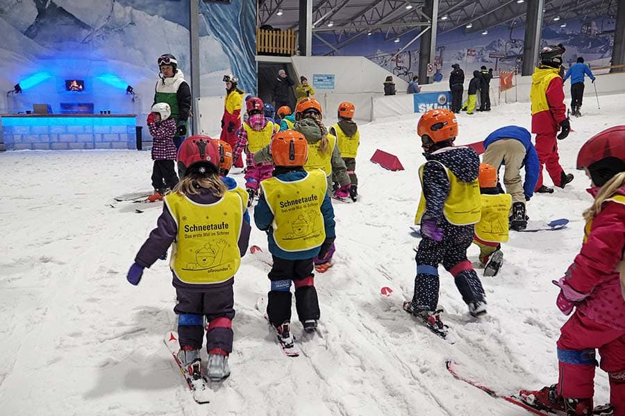 Skifahren mit Kindern