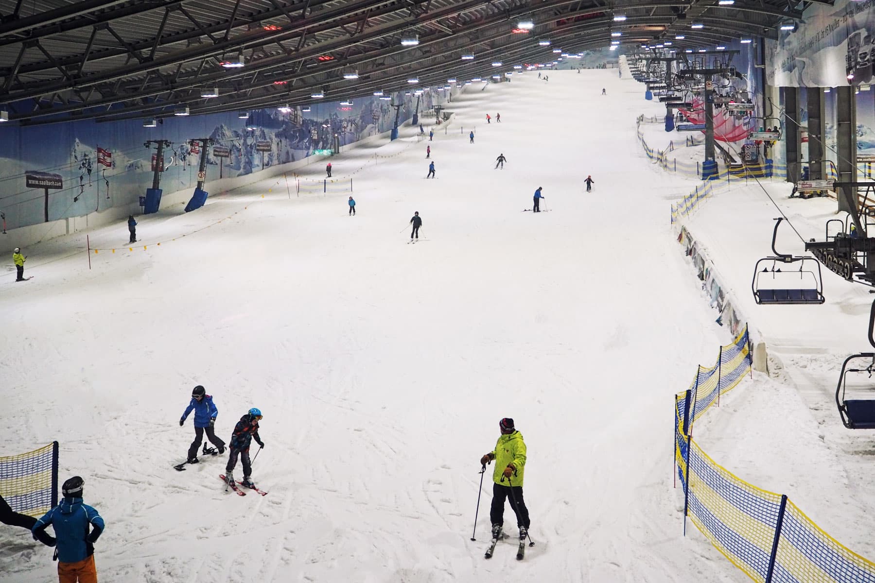 Skihalle Neuss mit Kindern