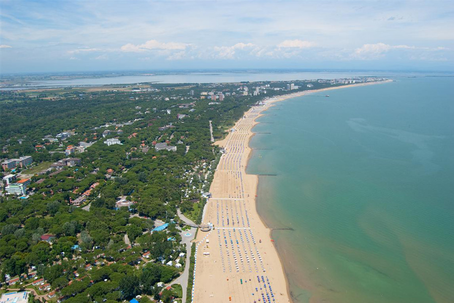Die goldige Halbinsel zwischen Lagune und Adria