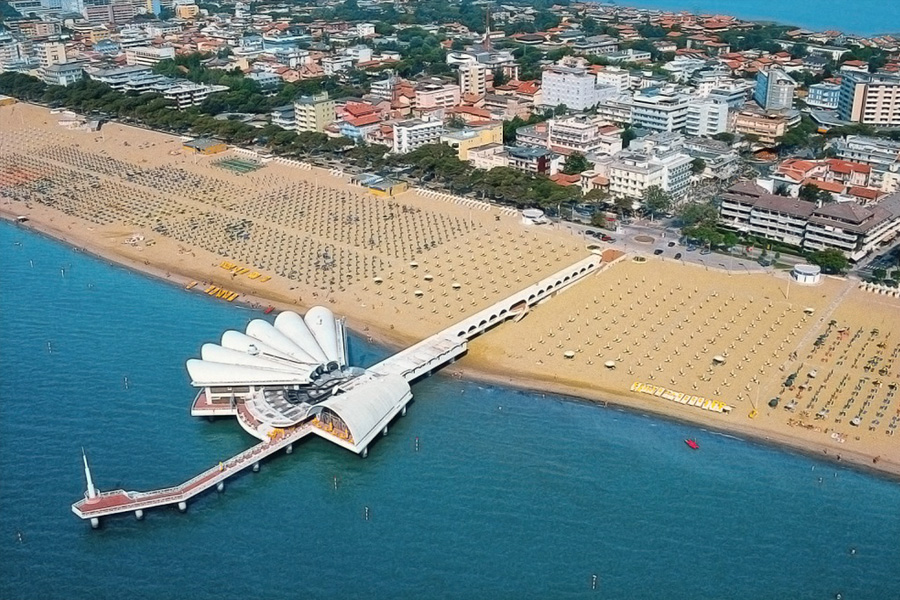 Die goldige Halbinsel zwischen Lagune und Adria