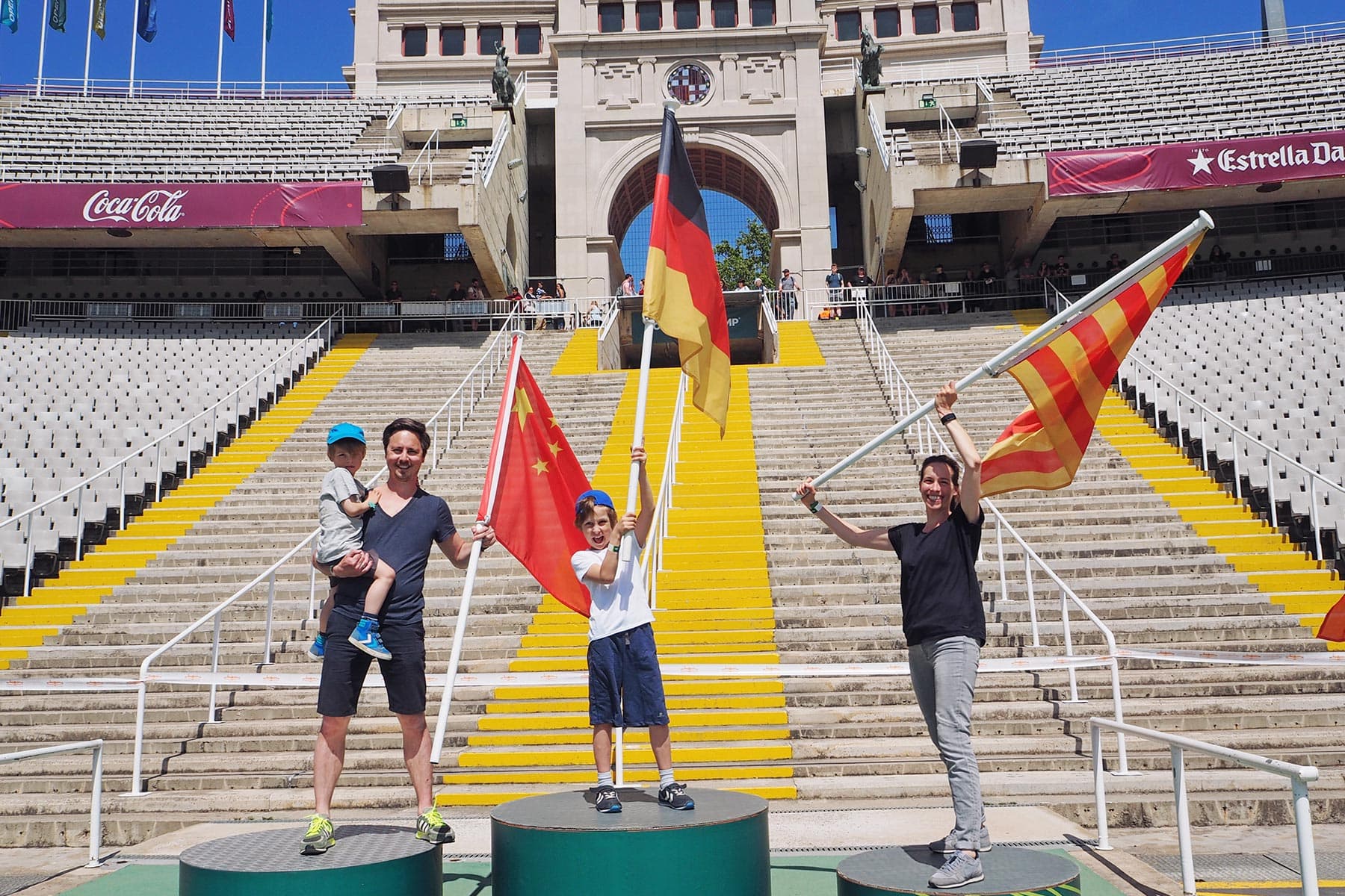 Open Camp Olympiade in Barcelona