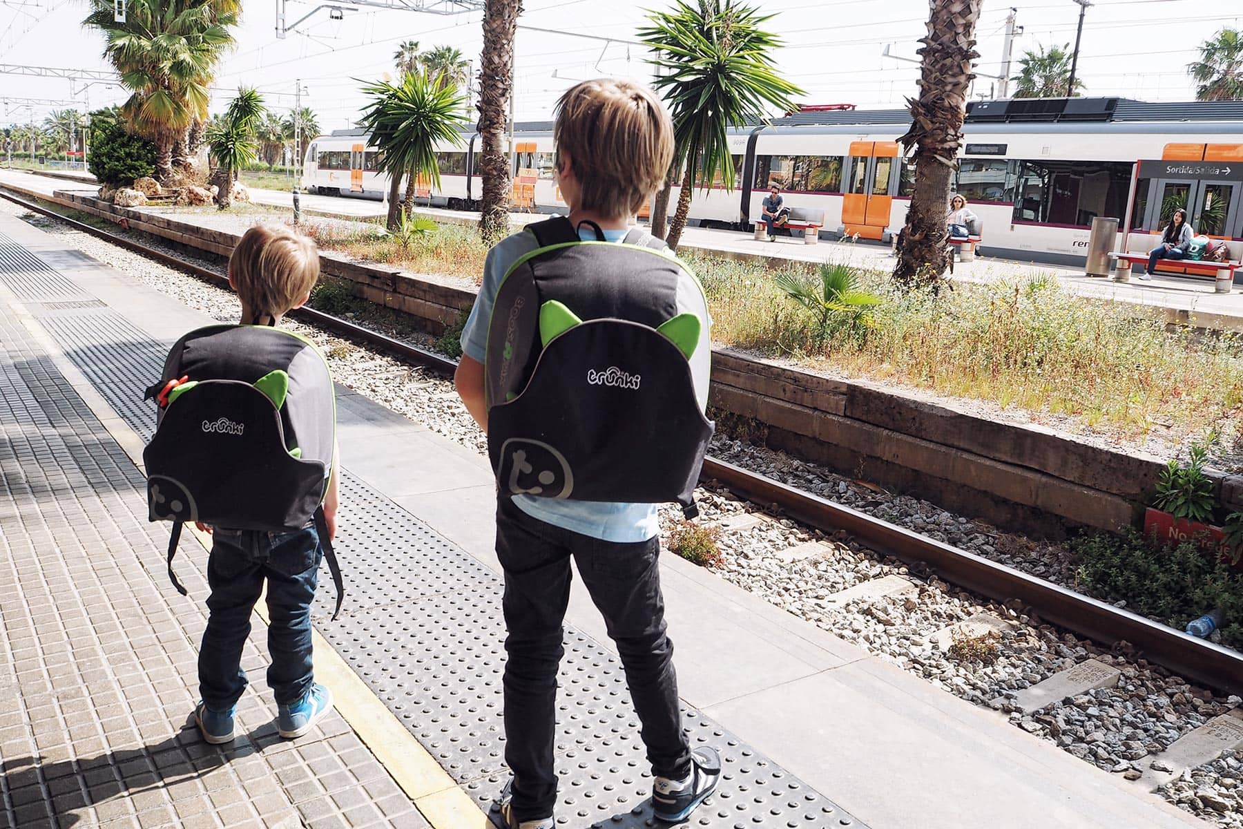 Trunki Rucksack und Kindersitz