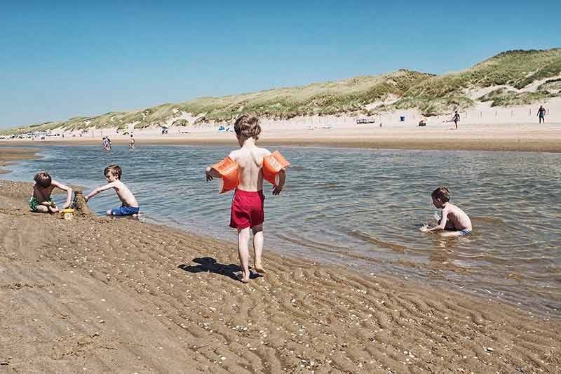 Strand in Holland