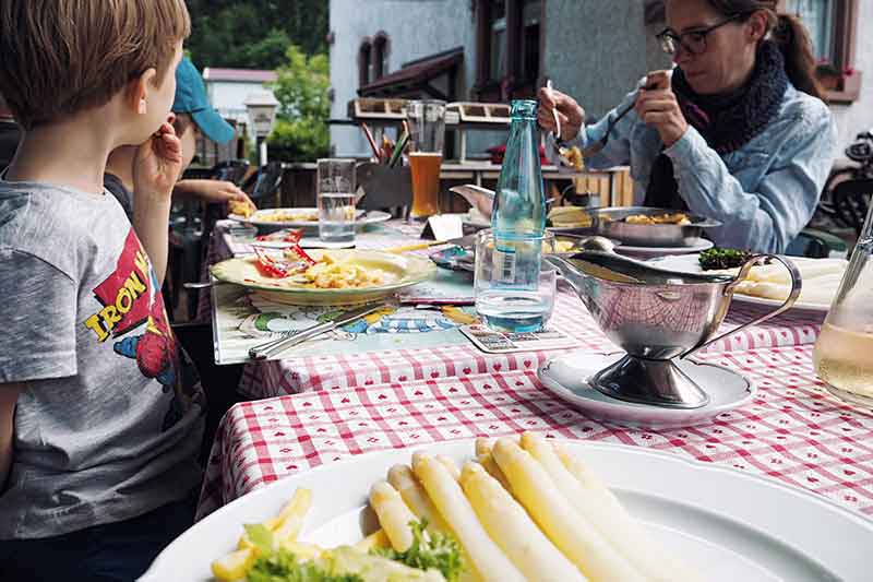 Abendessen im Schwarzwald