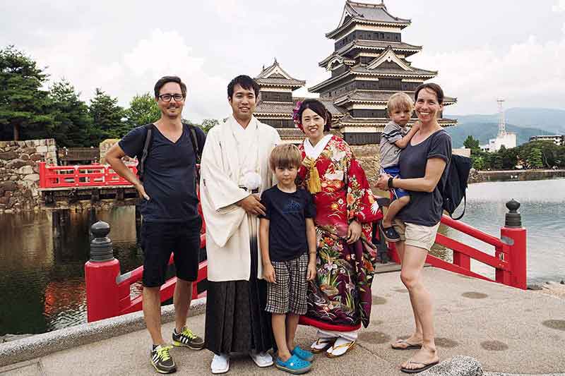 Burg von Matsumoto Japan