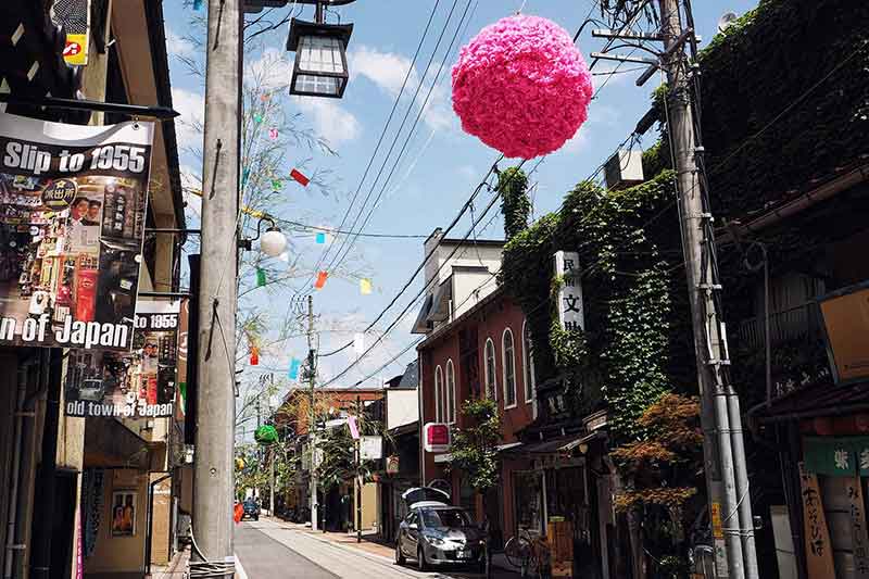 Takayama in den japanischen Alpen