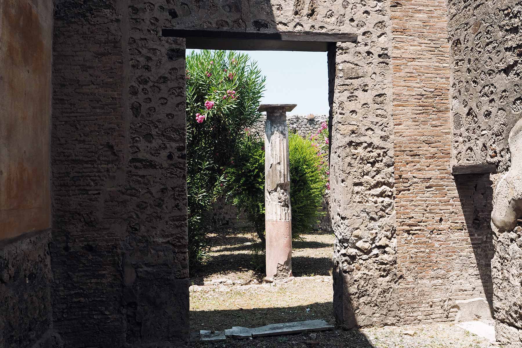 Garten in Pompeji