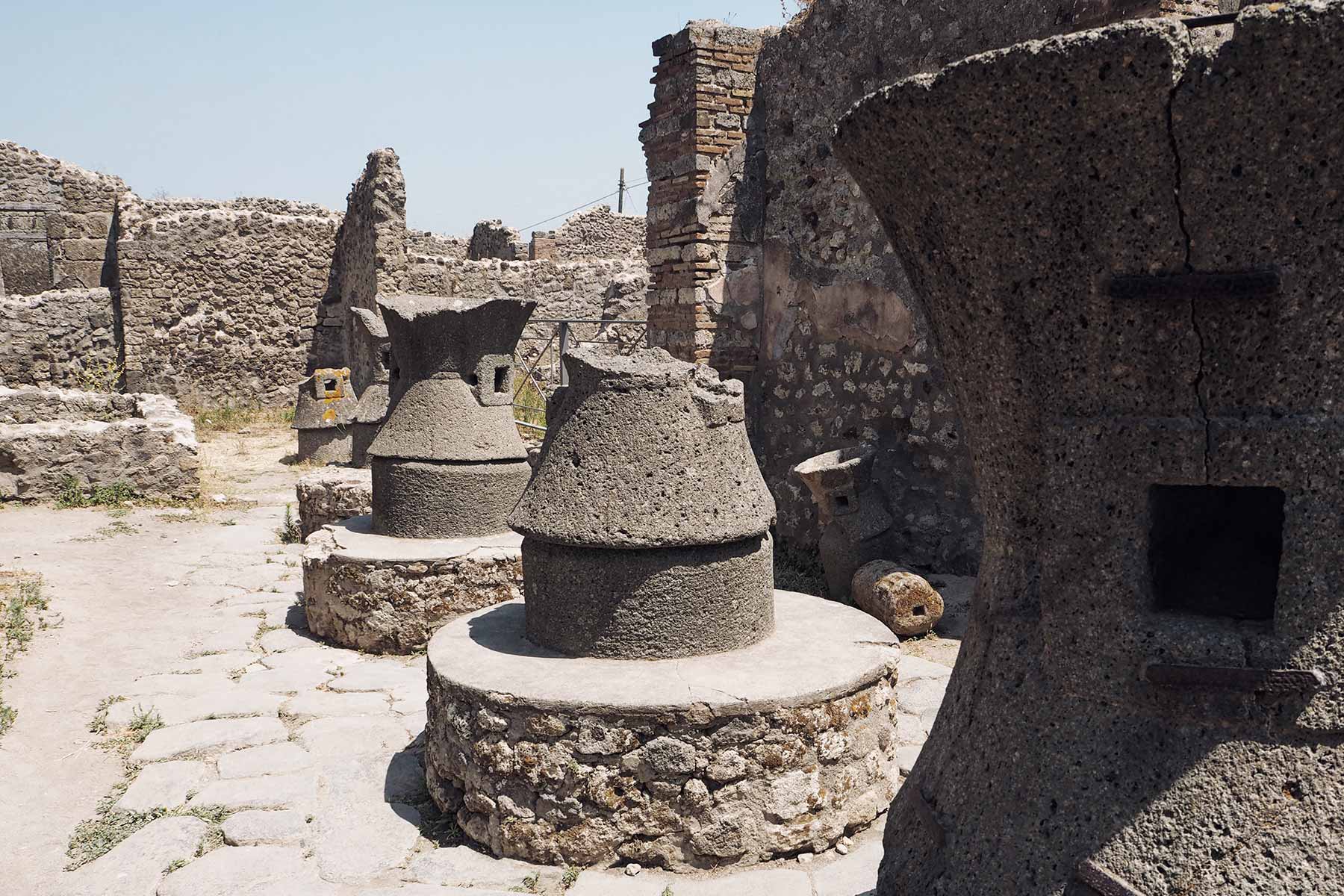 Bäckerei in Pompeji