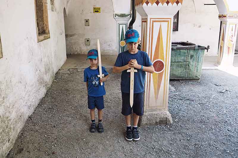 Mittelkärtnen mit Kindern