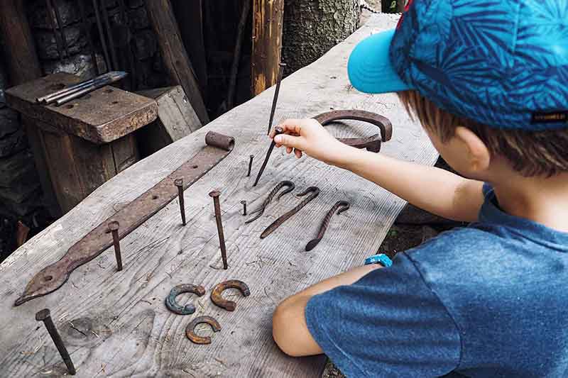 Mittelkärtnen mit Kindern