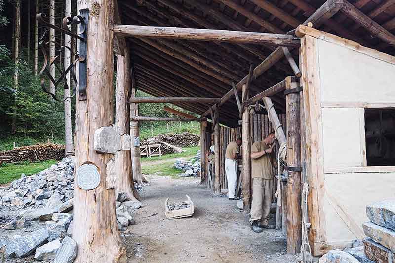 Mittelkärtnen mit Kindern