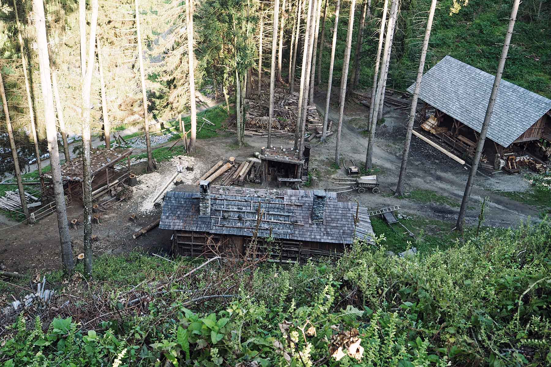 Mittelkärtnen mit Kindern