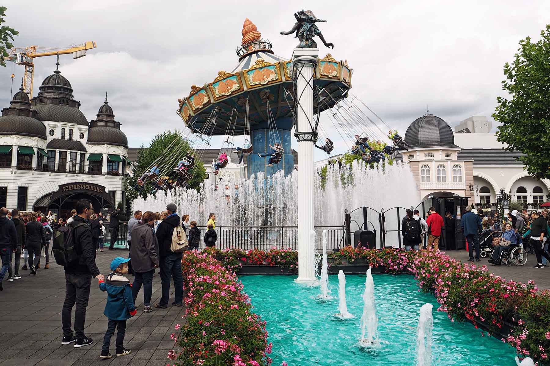 Phantasialand mit Kindern